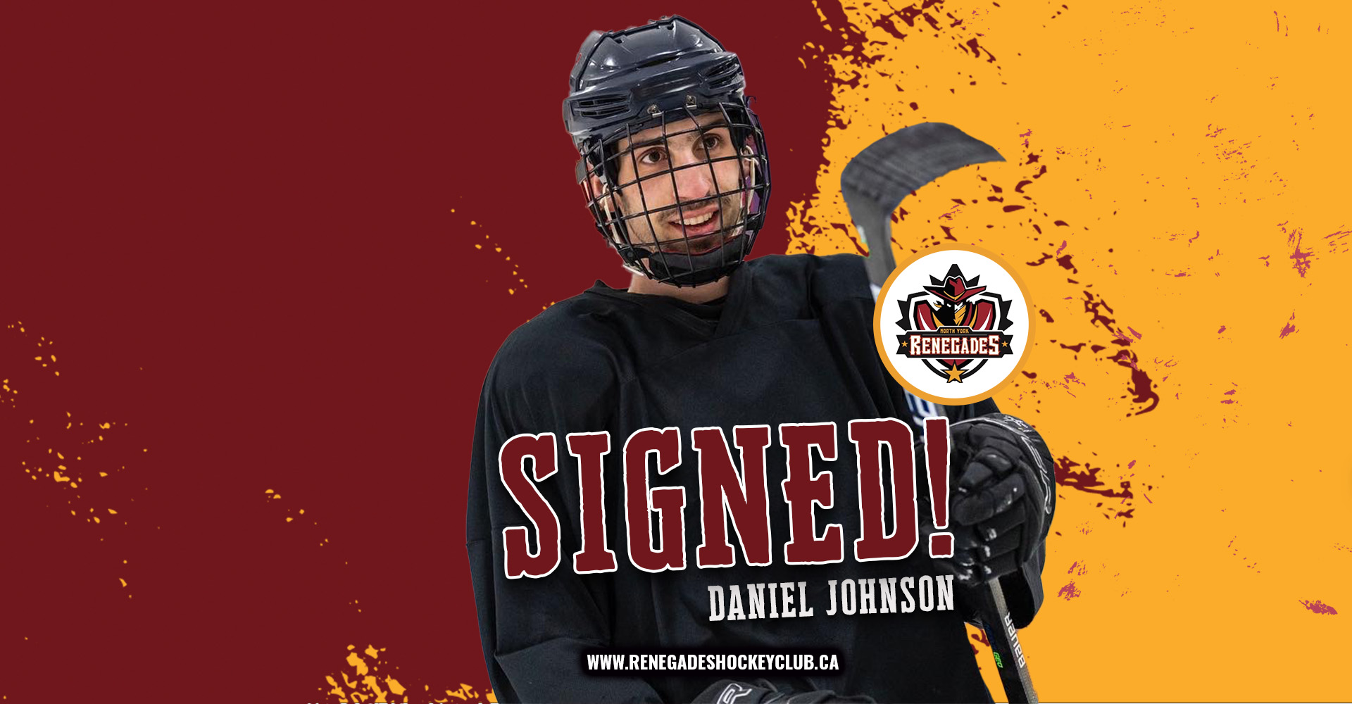 Daniel Johnson Signing