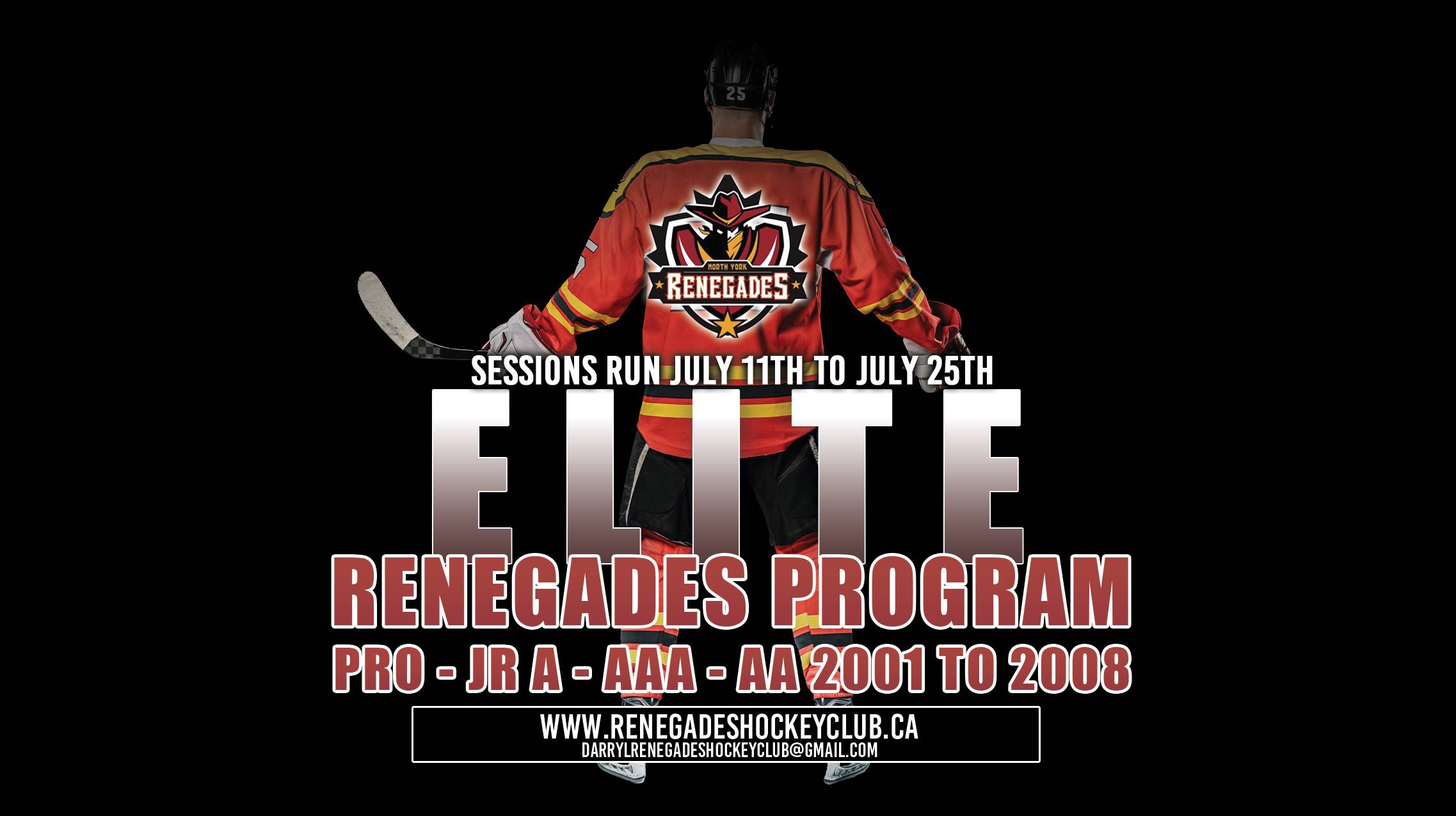 Renegades hockey training program