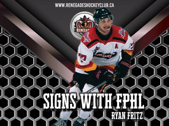 RYAN FRITZ signs FPHL PTO