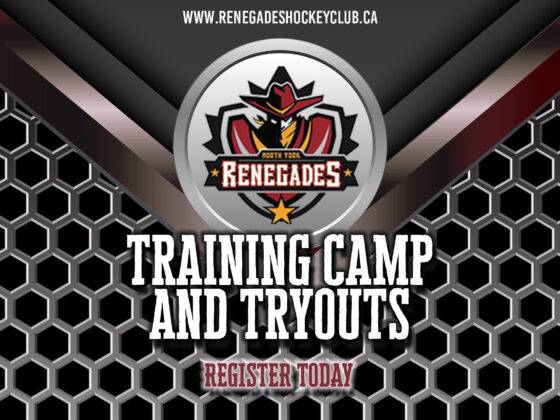 North York Renegades Junior hockey tryouts for GMHL team