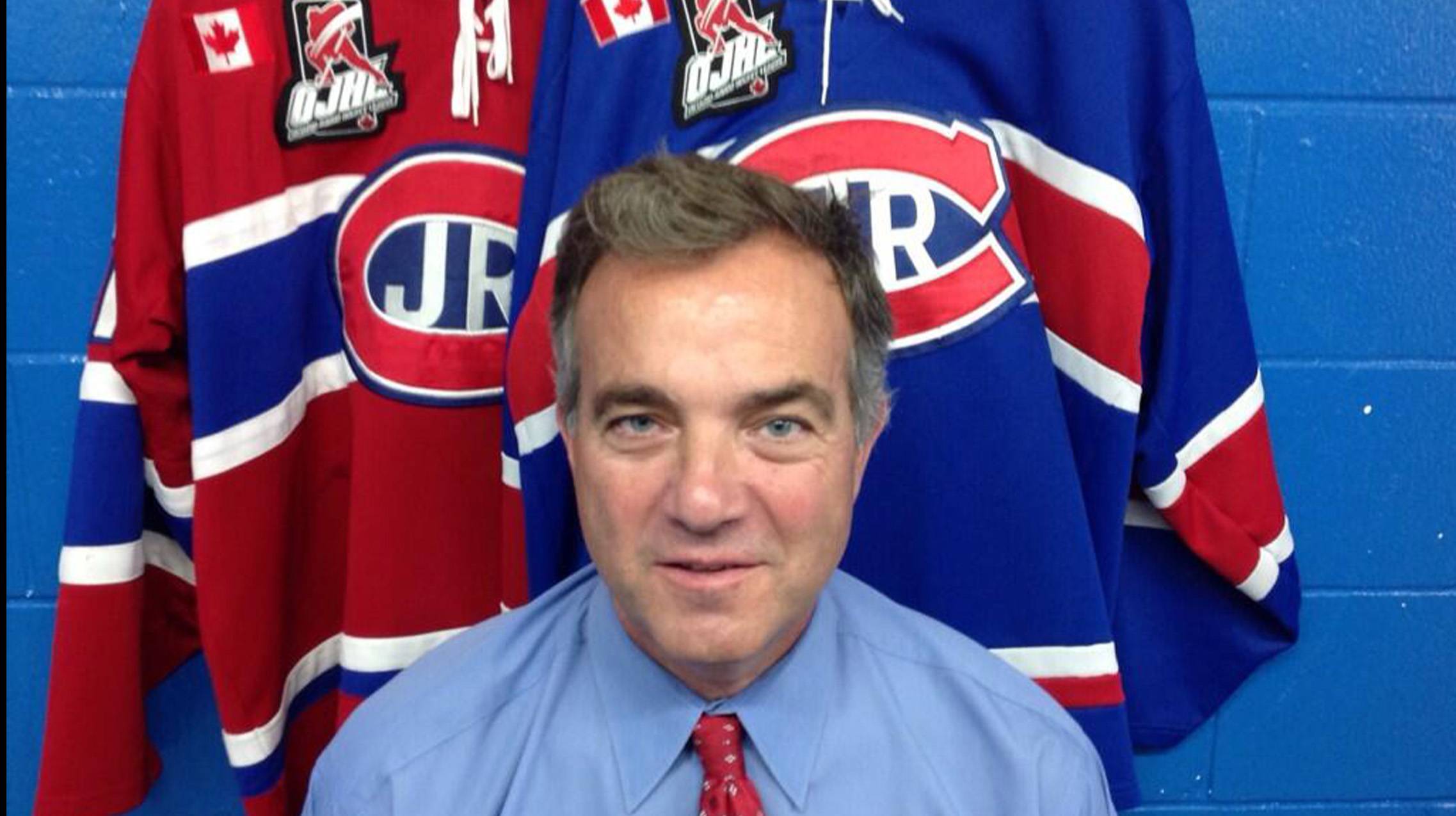 Coach Mario with the Junior Canadiens