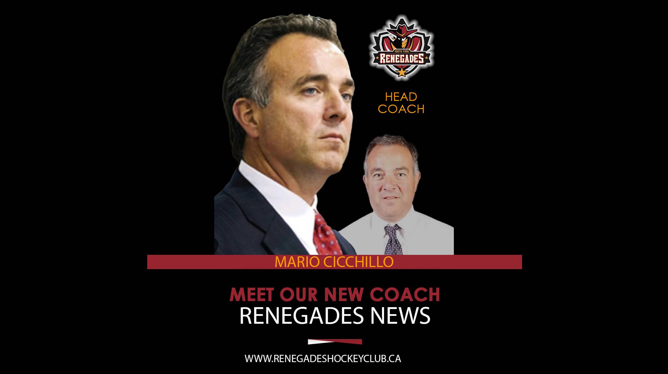 Renegades coach Mario Cicchillo