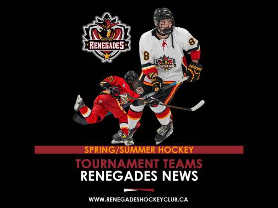 Spring Tournament teams and Hockey program from the North York Renegades
