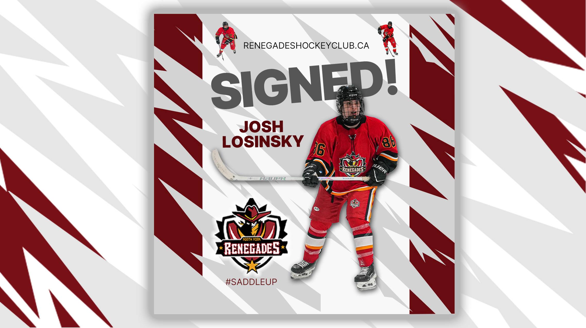 2026 Renegades Signings: Josh Losinsky