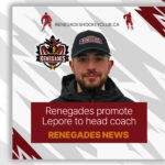Renegaeds head coach Alex lepore