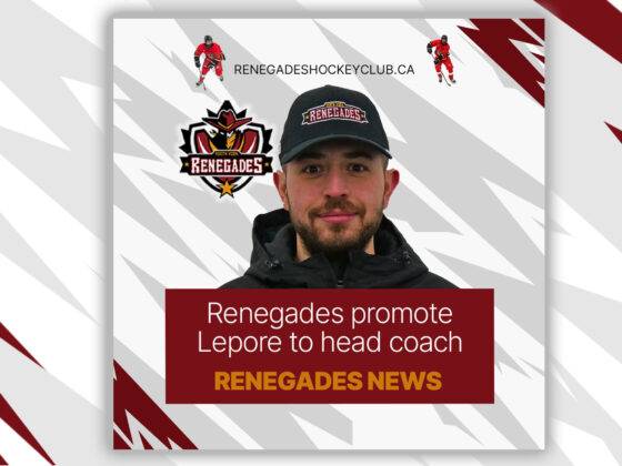 Renegaeds head coach Alex lepore