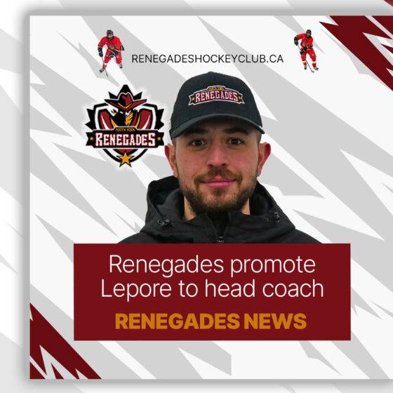 Renegaeds head coach Alex lepore