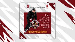 Renegades coach Pauly Di Carlo