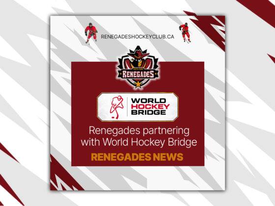 Renegades partnering with World Hockey Bridge